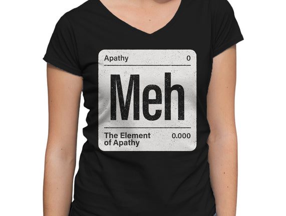 The Element Of Apathy