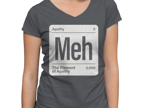 The Element Of Apathy