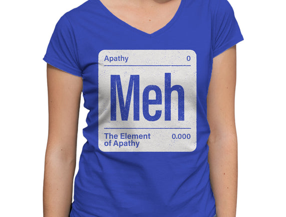 The Element Of Apathy