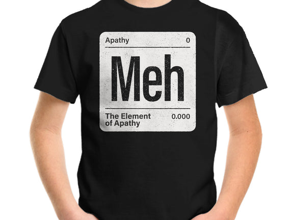 The Element Of Apathy