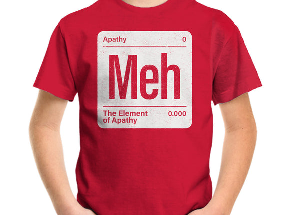 The Element Of Apathy