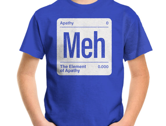 The Element Of Apathy