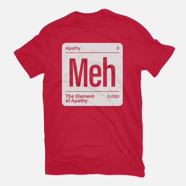 The Element Of Apathy-Womens-Basic-Tee-Popnotic