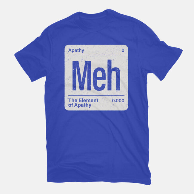 The Element Of Apathy-Mens-Basic-Tee-Popnotic