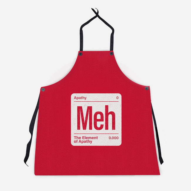 The Element Of Apathy-Unisex-Kitchen-Apron-Popnotic