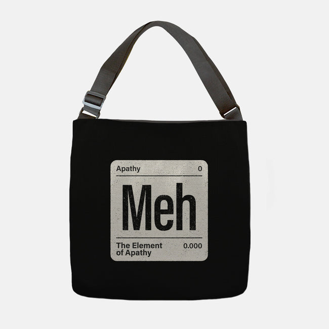 The Element Of Apathy-None-Adjustable Tote-Bag-Popnotic