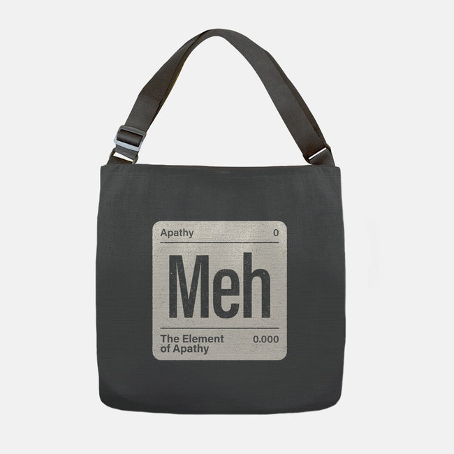 The Element Of Apathy-None-Adjustable Tote-Bag-Popnotic