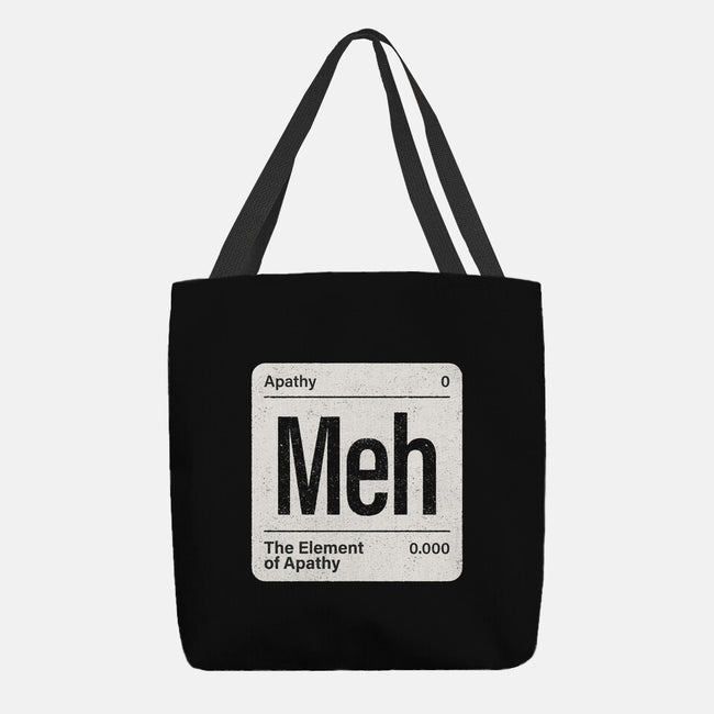 The Element Of Apathy-None-Basic Tote-Bag-Popnotic