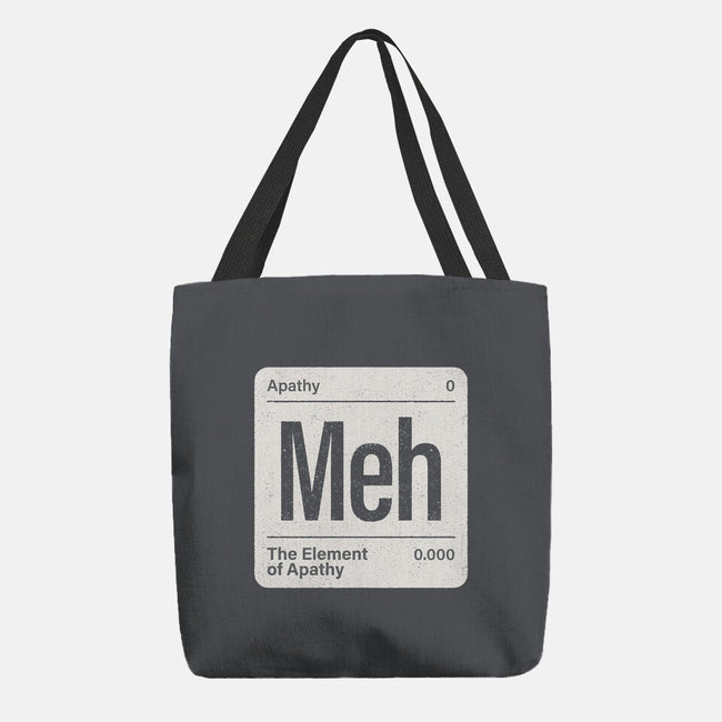 The Element Of Apathy-None-Basic Tote-Bag-Popnotic