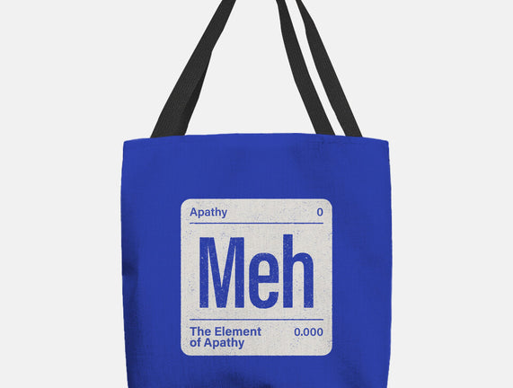 The Element Of Apathy