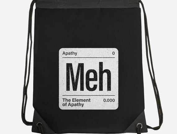 The Element Of Apathy