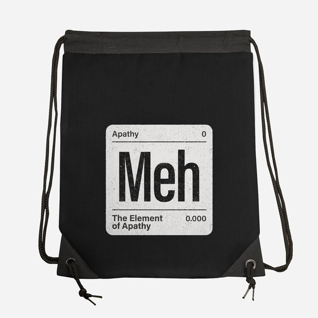 The Element Of Apathy-None-Drawstring-Bag-Popnotic