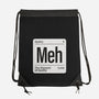 The Element Of Apathy-None-Drawstring-Bag-Popnotic