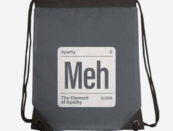 The Element Of Apathy