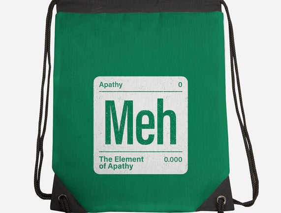 The Element Of Apathy
