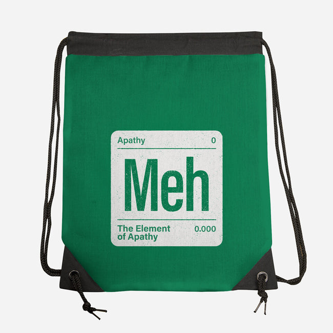 The Element Of Apathy-None-Drawstring-Bag-Popnotic