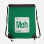 The Element Of Apathy-None-Drawstring-Bag-Popnotic