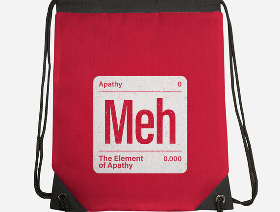 The Element Of Apathy