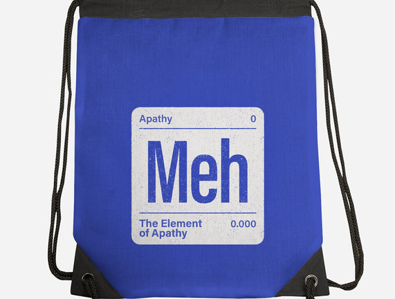 The Element Of Apathy