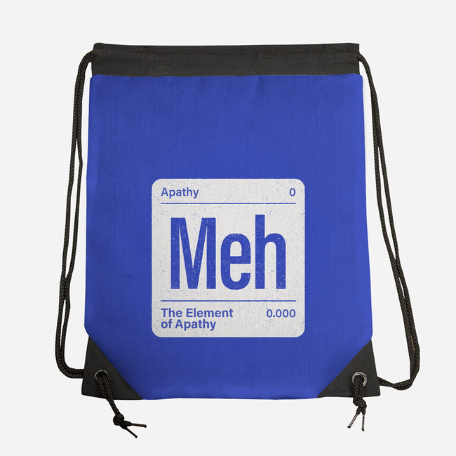 The Element Of Apathy-None-Drawstring-Bag-Popnotic