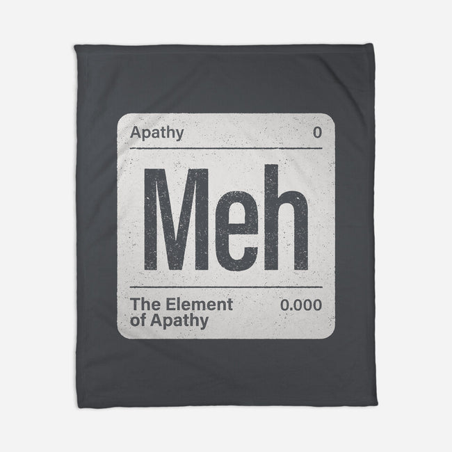 The Element Of Apathy-None-Fleece-Blanket-Popnotic