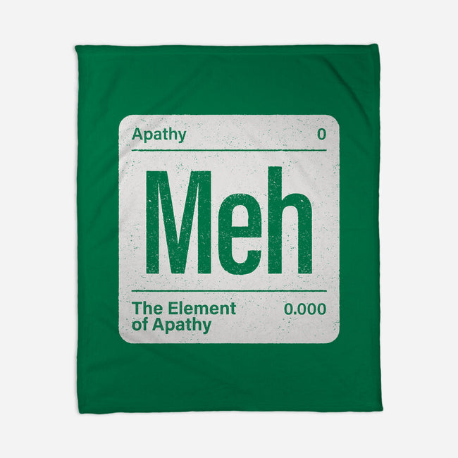 The Element Of Apathy-None-Fleece-Blanket-Popnotic