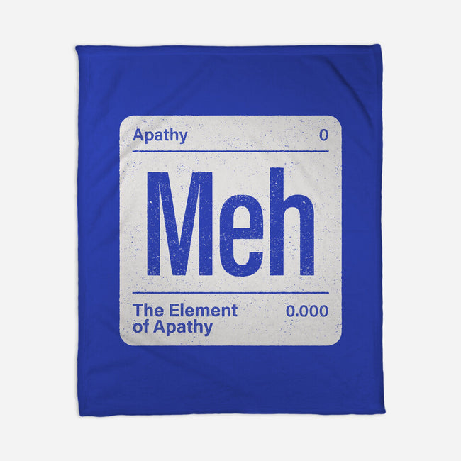 The Element Of Apathy-None-Fleece-Blanket-Popnotic