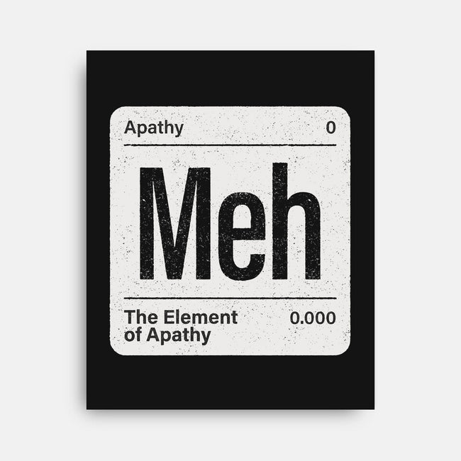 The Element Of Apathy-None-Stretched-Canvas-Popnotic