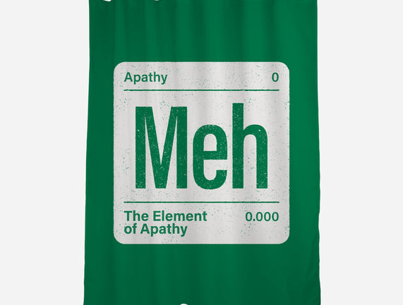 The Element Of Apathy