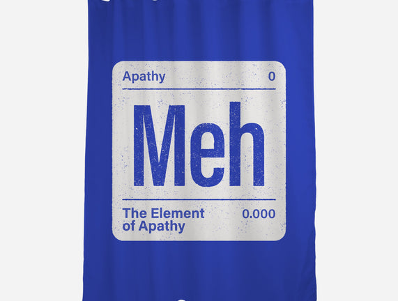 The Element Of Apathy