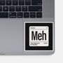 The Element Of Apathy-None-Glossy-Sticker-Popnotic