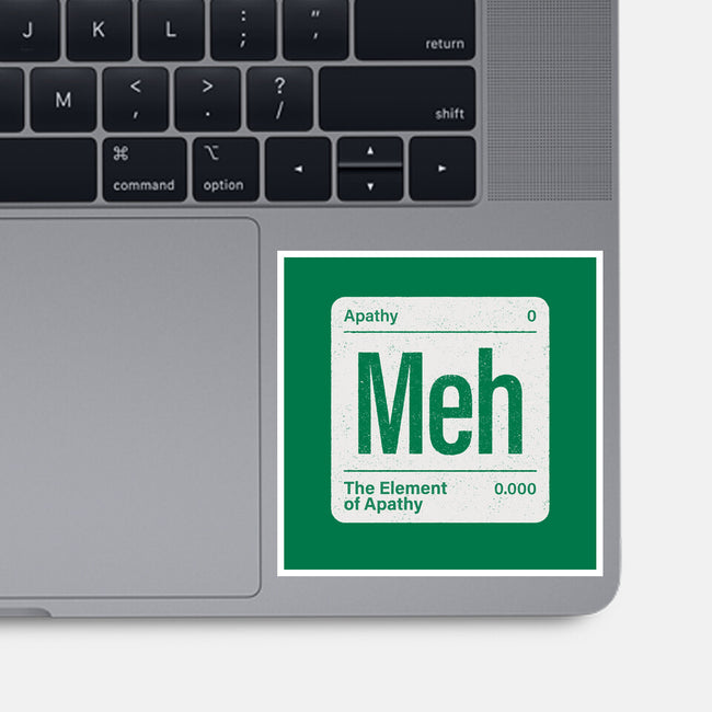 The Element Of Apathy-None-Glossy-Sticker-Popnotic