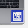 The Element Of Apathy-None-Glossy-Sticker-Popnotic