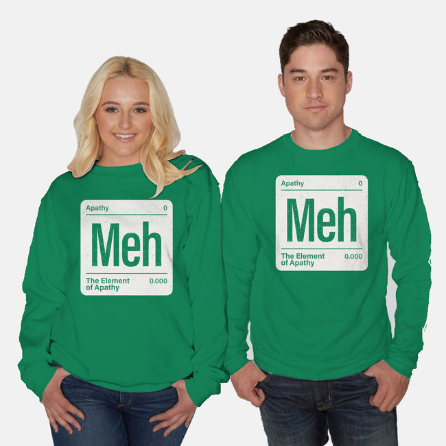 The Element Of Apathy-Unisex-Crew Neck-Sweatshirt-Popnotic