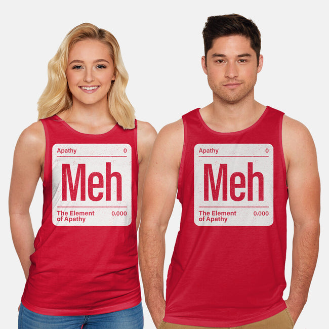 The Element Of Apathy-Unisex-Basic-Tank-Popnotic