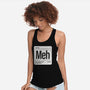 The Element Of Apathy-Womens-Racerback-Tank-Popnotic