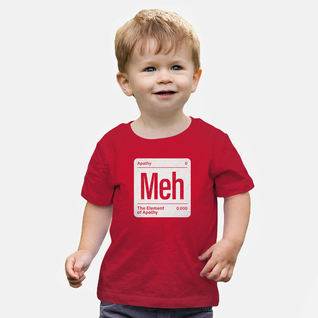 The Element Of Apathy-Baby-Basic-Tee-Popnotic