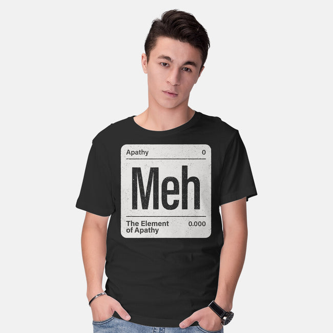The Element Of Apathy-Mens-Basic-Tee-Popnotic