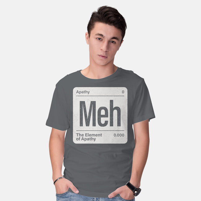 The Element Of Apathy-Mens-Basic-Tee-Popnotic