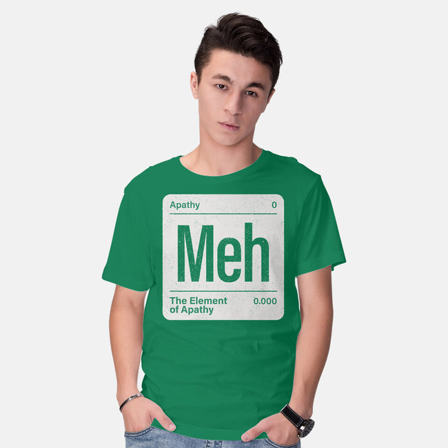 The Element Of Apathy-Mens-Basic-Tee-Popnotic