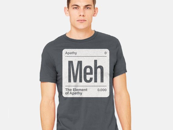 The Element Of Apathy
