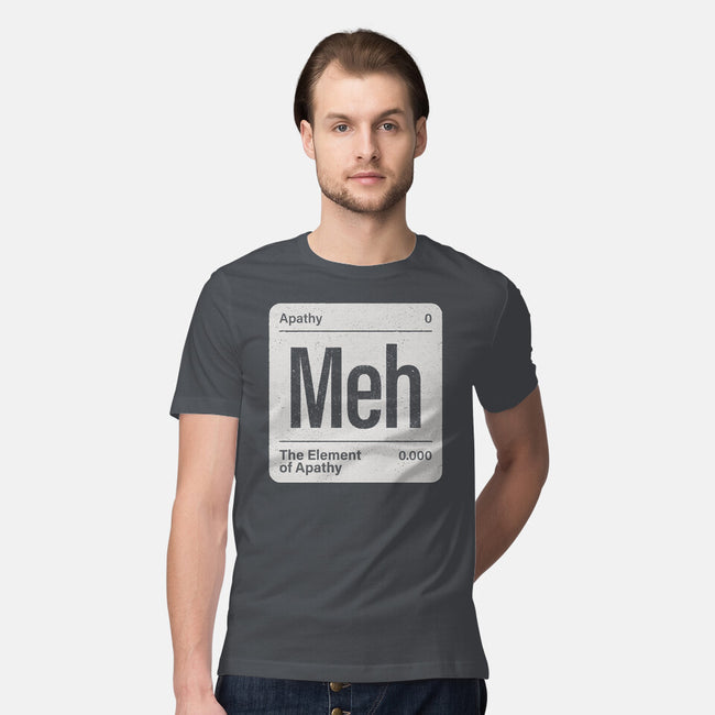 The Element Of Apathy-Mens-Premium-Tee-Popnotic