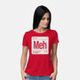 The Element Of Apathy-Womens-Basic-Tee-Popnotic
