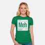 The Element Of Apathy-Womens-Fitted-Tee-Popnotic