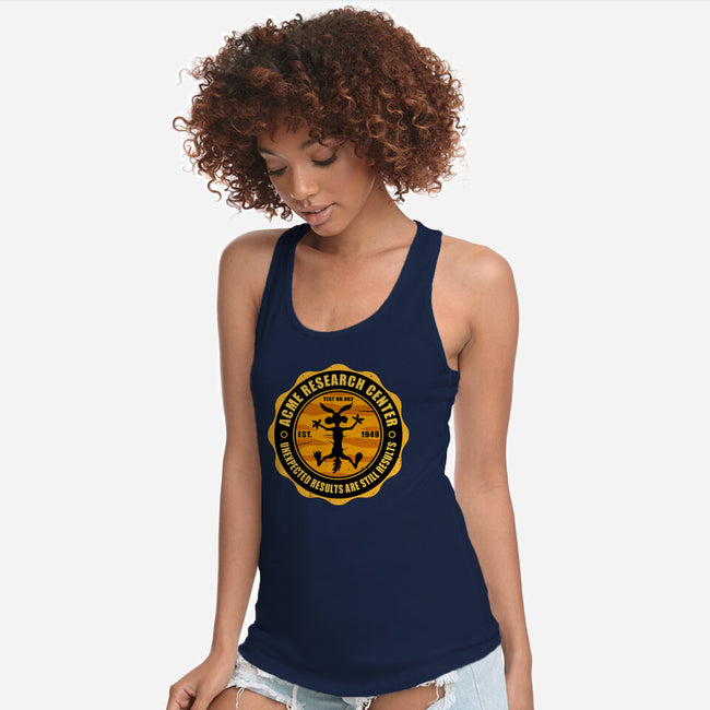 Acme Research Center-Womens-Racerback-Tank-erion_designs