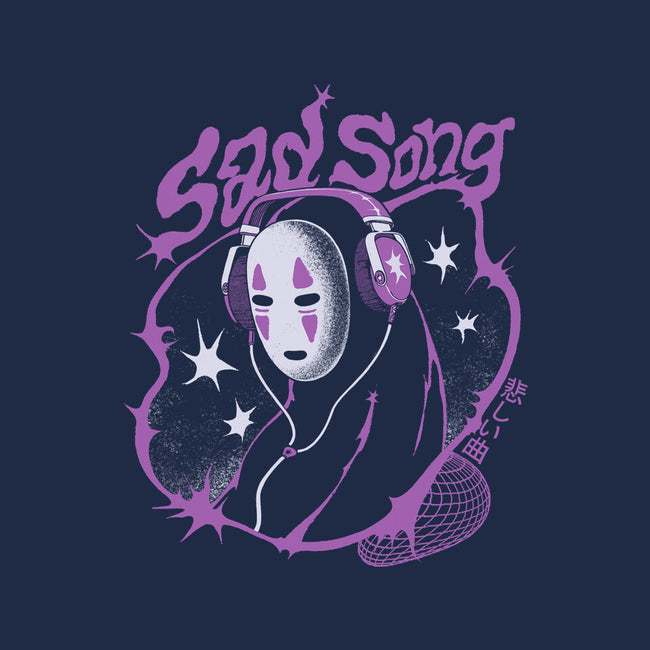 Sad Song Mp3-Mens-Long Sleeved-Tee-ilustrata
