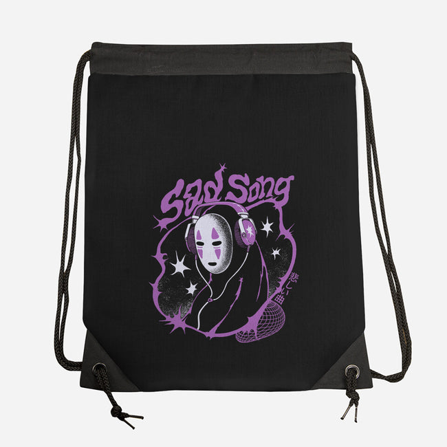 Sad Song Mp3-None-Drawstring-Bag-ilustrata