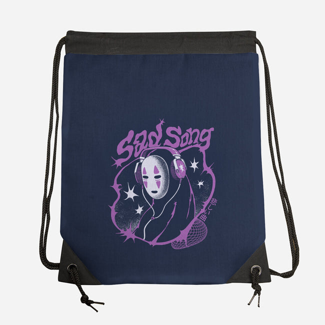 Sad Song Mp3-None-Drawstring-Bag-ilustrata
