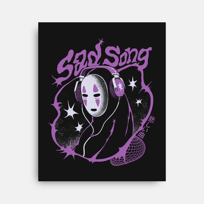 Sad Song Mp3-None-Stretched-Canvas-ilustrata
