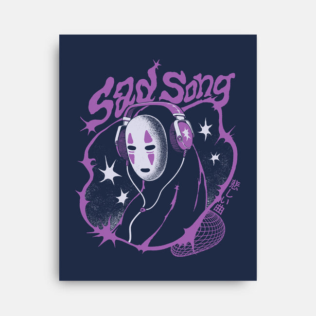 Sad Song Mp3-None-Stretched-Canvas-ilustrata